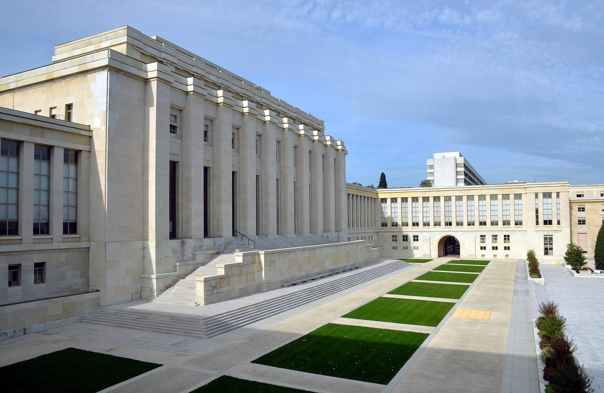 Palác národů v Ženevě, sídlo evropské úřadovny OSN