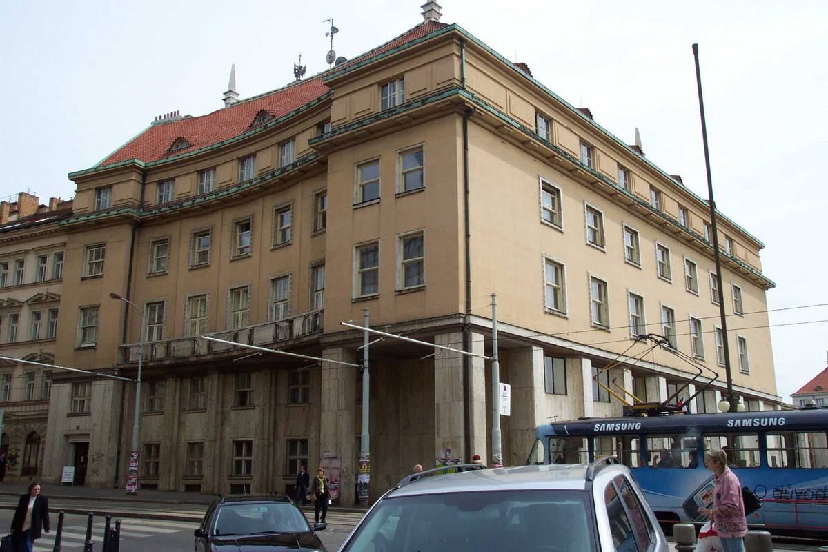 Budova Ministerstva zdravotnictví na Palackého náměstí v Praze